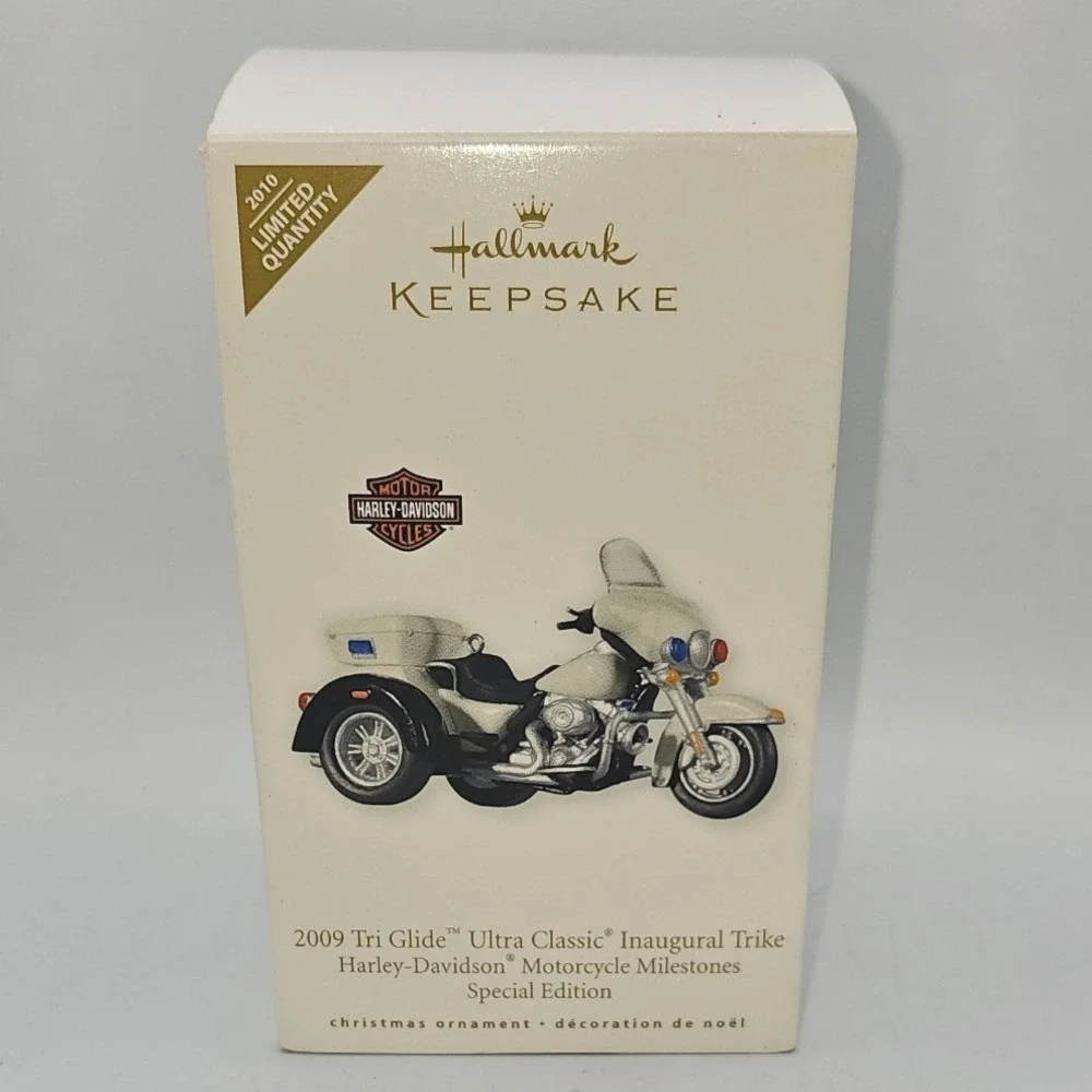 Hallmark Keepsake Harley-Davidson Motorcycle Milestones Ornaments Set 6 2006-11